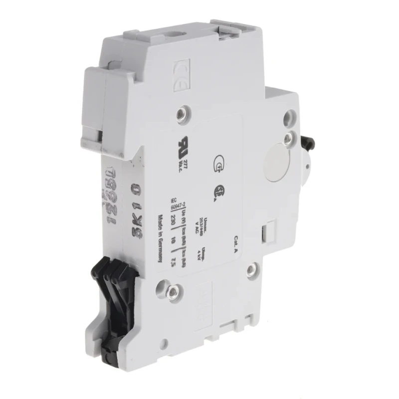 ABB System Pro M Compact Miniature Circuit Breaker 1-Pole 10A Type K 253V AC 72V DC 6kA Breaking 2CDS251001R0427 S201-K10