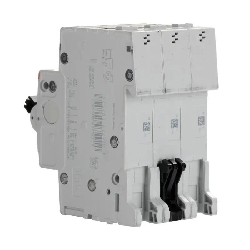 ABB System Pro M Compact S200 Miniature Circuit Breaker 3-Pole 6A Type K 440V AC 110V DC 20 kA 2CDS253001R0377 S203-K6
