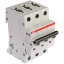 ABB System Pro M Compact S200 Miniature Circuit Breaker, 3-Pole, 16A, Type K, 440V AC, 20 kA 2CDS253001R0467 S203-K16