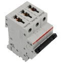 ABB System Pro M Compact S200 Miniature Circuit Breaker, 3-Pole, 4A, Type K, 440V AC, 110V DC, 20kA 2CDS253001R0337 S203-K4