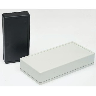 Hammond Flame Retardant ABS Enclosure IP54 40 mm x 220 mm x 140 mm 1599KGYBAT
