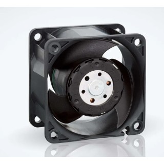 ebm-papst 600 J Series High Performance Ball Bearing DC Axial Fan, 12V DC, 7.6W, 70 m³/h, IP20, 60mm x 60mm x 32mm 
