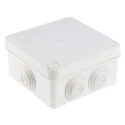 Legrand Plexo Series Grey Plastic Junction Box IP55 4 Terminals 105x105x55 mm 0 920 23