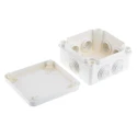Legrand Plexo Series Grey Plastic Junction Box IP55 4 Terminals 105x105x55 mm 0 920 23