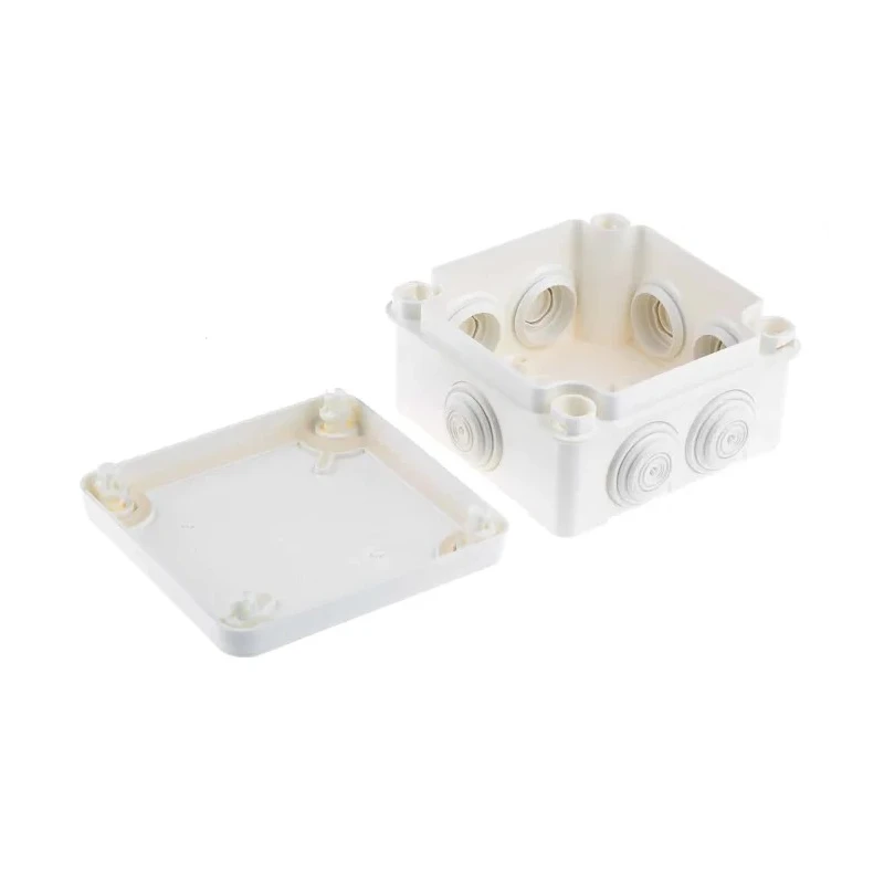 Legrand Plexo Series Grey Plastic Junction Box IP55 4 Terminals 105x105x55 mm 0 920 23