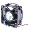 ebm-papst 620 Series High Pressure Axial Fan, 12V DC, 3.5 W, 8200 RPM, 56 m³/h Airflow, 60mm Frame 622HH