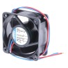 ebm-papst 620 Series High Pressure Axial Fan, 12V DC, 3.5 W, 8200 RPM, 56 m³/h Airflow, 60mm Frame 622HH