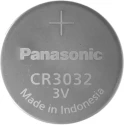 Panasonic Lithium Manganese Dioxide CR-3032/BN Button Battery 3 V 30 mm Diameter