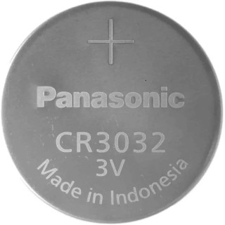 Panasonic Lithium Manganese Dioxide CR-3032/BN Button Battery 3 V 30 mm Diameter