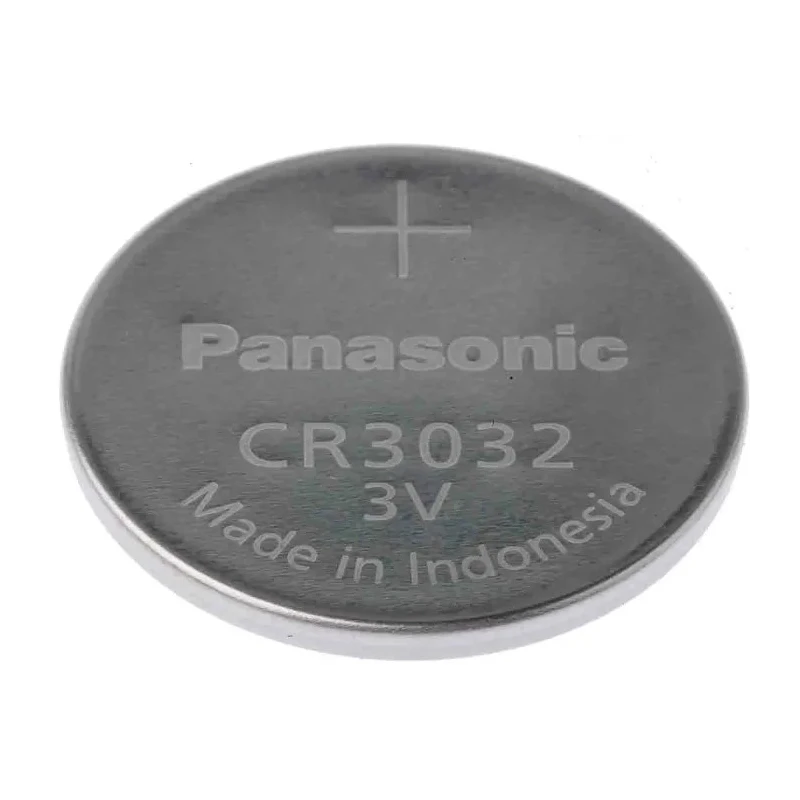 Panasonic Lithium Manganese Dioxide CR-3032/BN Button Battery 3 V 30 mm Diameter