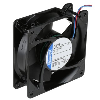 ebm-papst 4100 NH3 S-Force Series Axial Fan 24V DC 19.5W 310m³/h 812mA 119mm Frame 6000 RPM 4114NH3
