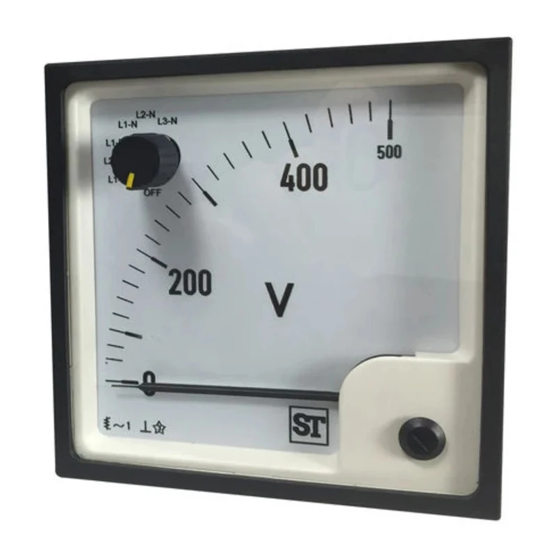 Sifam Tinsley SS94 Series Analogue Voltmeter AC 92 mm Cutout, UL Approved SS94