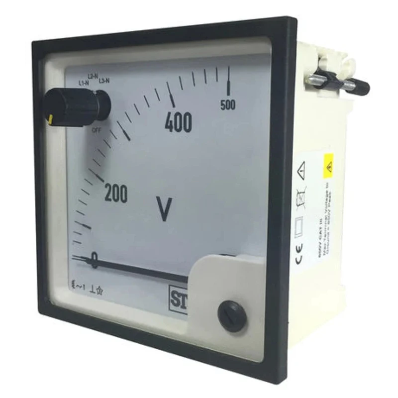 Sifam Tinsley SS94 Series Analogue Voltmeter AC 92 mm Cutout, UL Approved SS94