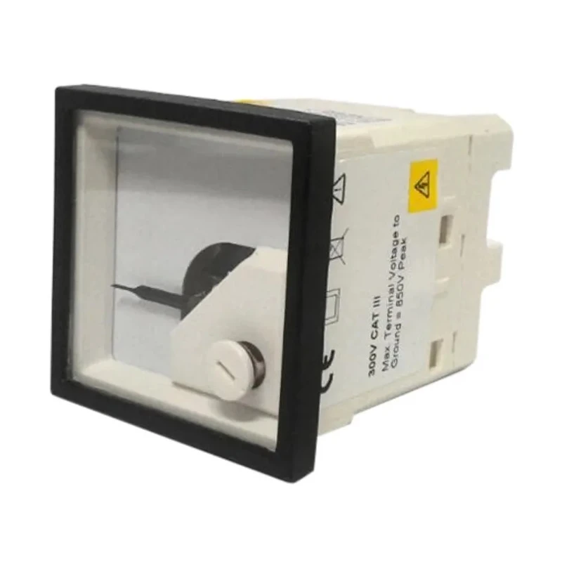 Sifam Tinsley Sigma Analogue Panel Ammeter 100 A AC Moving Iron 48 mm x 48 mm EQ44-I1112N1CAW0ST