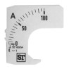 Sifam Tinsley Meter Scale Accessory for 48 x 48 Analogue Panel Ammeter EQ44-00D1-0001 0/100A