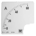 Sifam Tinsley Meter Scale Accessory for 96 x 96 Analogue Panel Ammeter EQ94-00D1-0001 0/60A