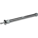 SMC 200 mm Double Acting Cylinder Aluminium Alloy Through Hole Mount Rubber Bumper CD85K 
