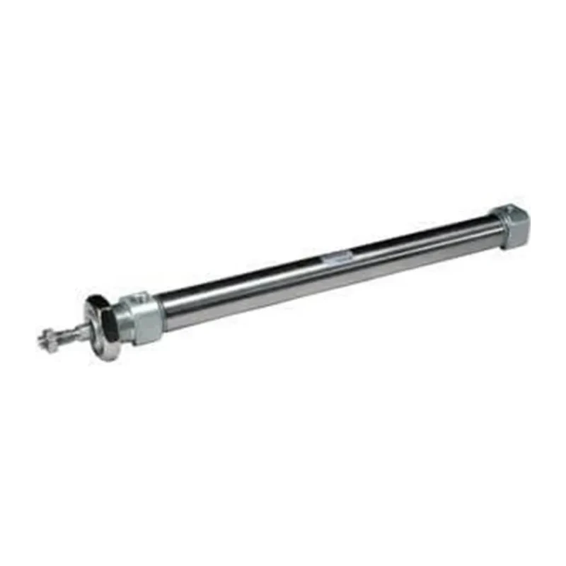 SMC 200 mm Double Acting Cylinder Aluminium Alloy Through Hole Mount Rubber Bumper CD85K 