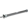 SMC 200 mm Double Acting Cylinder Aluminium Alloy Through Hole Mount Rubber Bumper CD85K