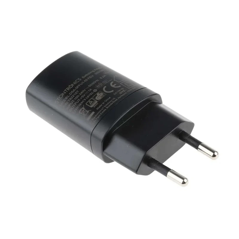 RS PRO AC/DC Adapter USB Type A Output 5V DC 5W Power 1A EU Plug Type C 123-6686