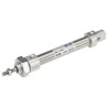 SMC 40 mm Stroke Length Double Acting Cylinder Aluminium Alloy Body Clevis Mount Rubber Bumper Cushioning CD85