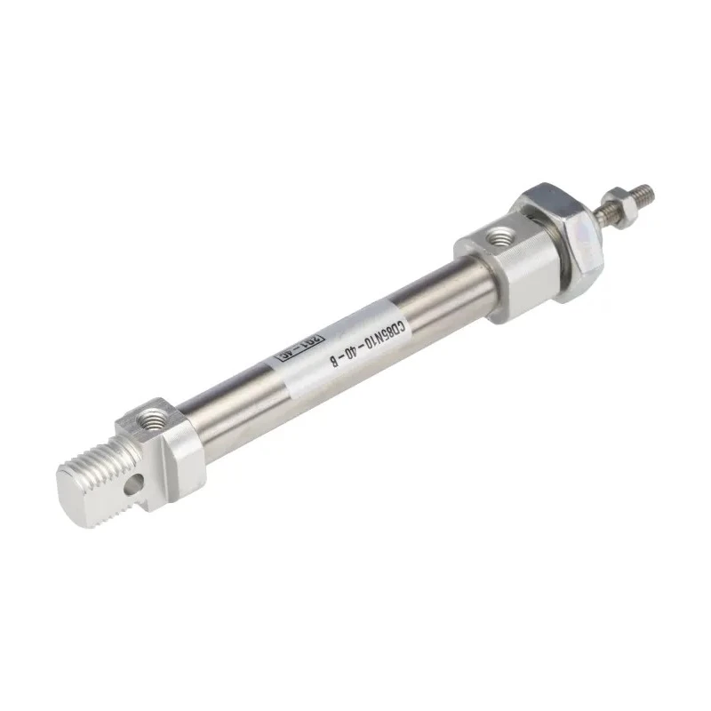 SMC 40 mm Stroke Length Double Acting Cylinder Aluminium Alloy Body Clevis Mount Rubber Bumper Cushioning CD85