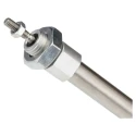 SMC 40 mm Stroke Length Double Acting Cylinder Aluminium Alloy Body Clevis Mount Rubber Bumper Cushioning CD85