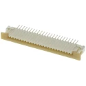 Molex 1 mm Pitch 24 Way Right Angle Female FPC Connector, Solder 52271-2479