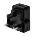 RS PRO USB Type A AC/DC Adapter Type G Plug 5W 5V DC Output 1A 123-6687