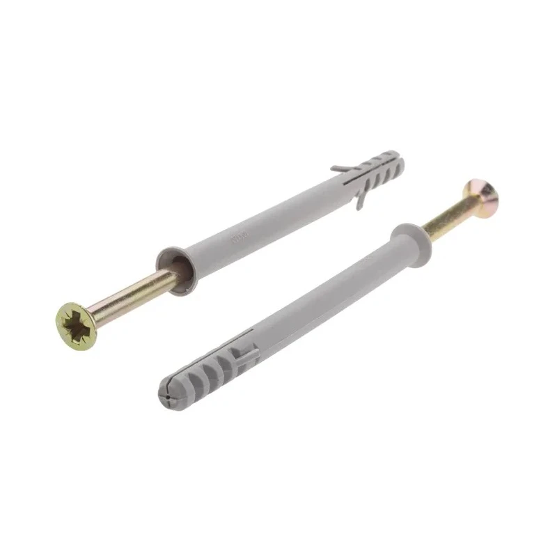RS PRO Nylon Frame Fixing 10 mm Drill Diameter, 120 mm Length, Maximum Fixing Thickness 75 mm 514-6577