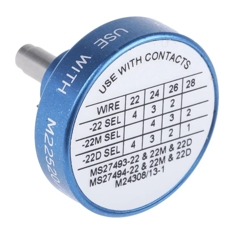 Glenair Crimp Tool Positioner for Miniature and Sub-Miniature Connector Types M22520/2-09