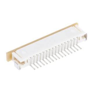 Molex 1 mm Pitch 16 Way Right Angle Female FPC Connector, Solder 52271-1679