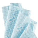 WYPALL WypAll Blue Cloths for Industrial Cleaning Dry Use 420 x 360 mm Bag of 25 Per Pack Repeat Use 7565