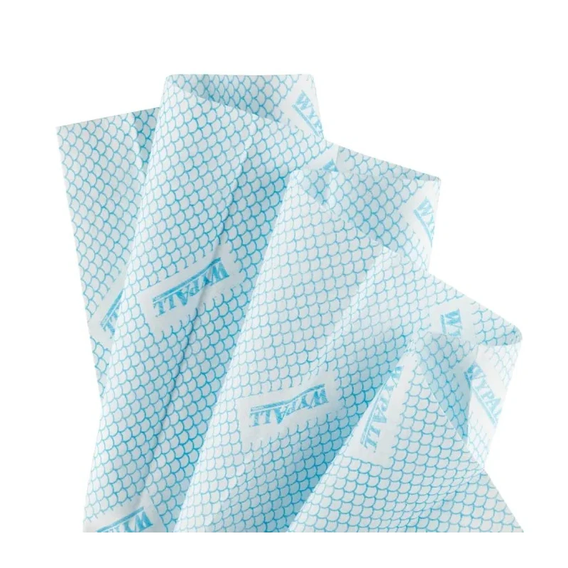 WYPALL WypAll Blue Cloths for Industrial Cleaning Dry Use 420 x 360 mm Bag of 25 Per Pack Repeat Use 7565