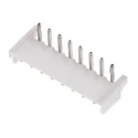 JST EH Series Right Angle Through Hole PCB Header 8 Contacts 2.5mm Pitch 1 Row Shrouded S8B-EH (LF) (SN)