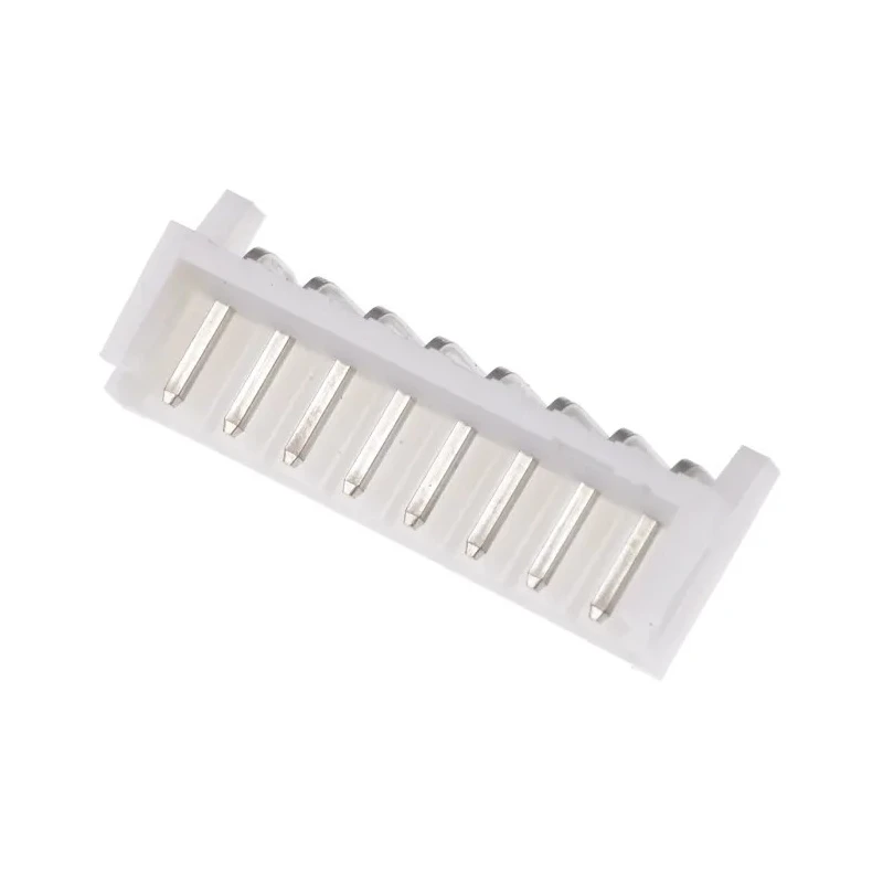 JST EH Series Right Angle Through Hole PCB Header 8 Contacts 2.5mm Pitch 1 Row Shrouded S8B-EH (LF) (SN)