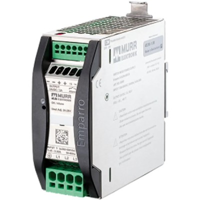 Murrelektronik Limited EMPARRO Switched Mode DIN Rail Power Supply 28V DC, 5 A Output, 120 W, AC/DC Input 324-572V AC 85690