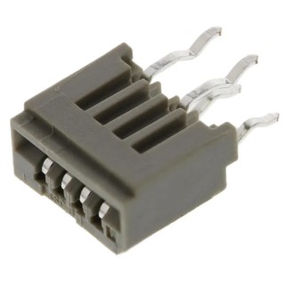 JST FMN Series 1 mm Pitch 4 Way Straight Female FPC Connector Through Hole Solder Termination 50V dc 04FMN-BTK-A (LF)(SN)