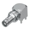 Samtec HD-BNC Series Coaxial Connector PCB Female BNC 75 Ω Right Angle Body Through Hole HDBNC-J-P-gN-RA-BH1