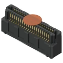 Samtec LSEM Series Straight Surface PCB Header 40 Contacts 0.8 mm Pitch 2 Row Shrouded LSEM-120-06.0-L-DV-A-N-K-TR