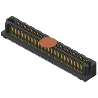 Samtec LSHM Series Straight Surface PCB Header, 100 Contacts, 0.5 mm Pitch, 2 Row, Shrouded LSHM-150-02.5-L-DV-A-N-K-TR