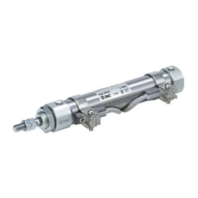 SMC 35 mm Double Acting Cylinder Double Acting Band Mount with Rubber Bumper Aluminium Alloy Body CDJ2