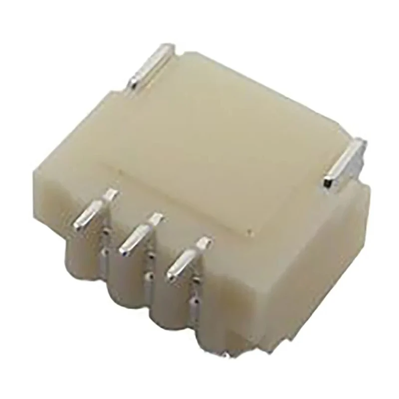 JST SH Series Right Angle Surface PCB Header 3 Contacts 1 mm Pitch 1 Row Shrouded SM03B-SRSS-TB(LFSN)