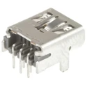 Molex Mini USB Type AB Right Angle Through Hole Female USB Connector USB 2.0 56579-0519