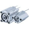 SMC 15 mm Double Acting Pneumatic Cylinder Aluminium Alloy Body 60°C Max Operating Temperature CDQ2