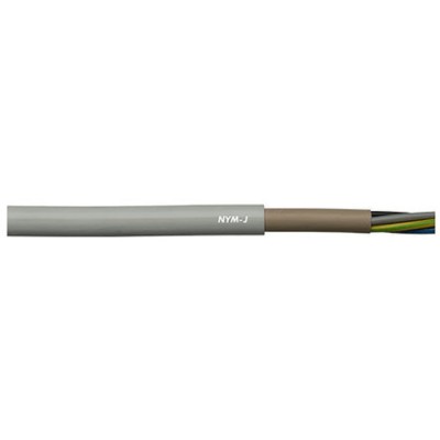 Lapp NYM-J 5 Core Grey Power Cable 50°C 50 m Polyvinyl Chloride Copper Conductor 16000063