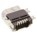 Molex USB Connector Right Angle Surface Mount Female 1 Port Mini USB Type AB USB 2.0 56579-0576