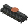 Samtec LSEM Series Right Angle Surface PCB Header, 100 Contacts, 0.8 mm Pitch, 2 Row, Shrouded LSEM-150-01-L-DH-A-N-K-TR