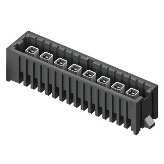 Samtec IP5 Series Straight Through Hole 8-Contact PCB Header 4 mm Pitch 1 Row Shrouded IP5-08-05.0-L-S-1-TR