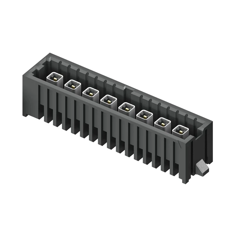 Samtec IP5 Series Straight Through Hole 8-Contact PCB Header 4 mm Pitch 1 Row Shrouded IP5-08-05.0-L-S-1-TR